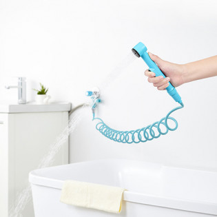 Submarine toilet companion spray gun set Blue